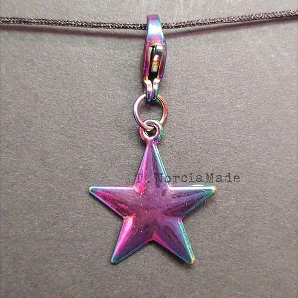 T.NorciaMade Accessories - Neochrome Star Charm: Single
